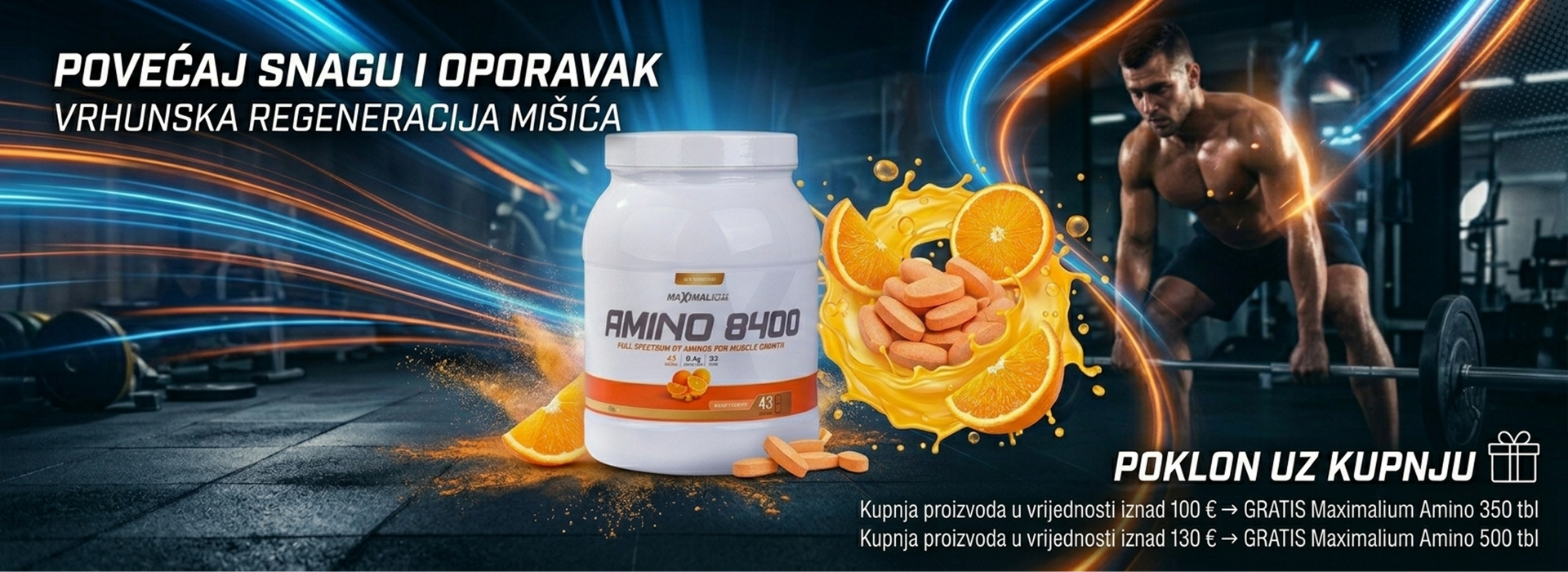 Amino akcija banner