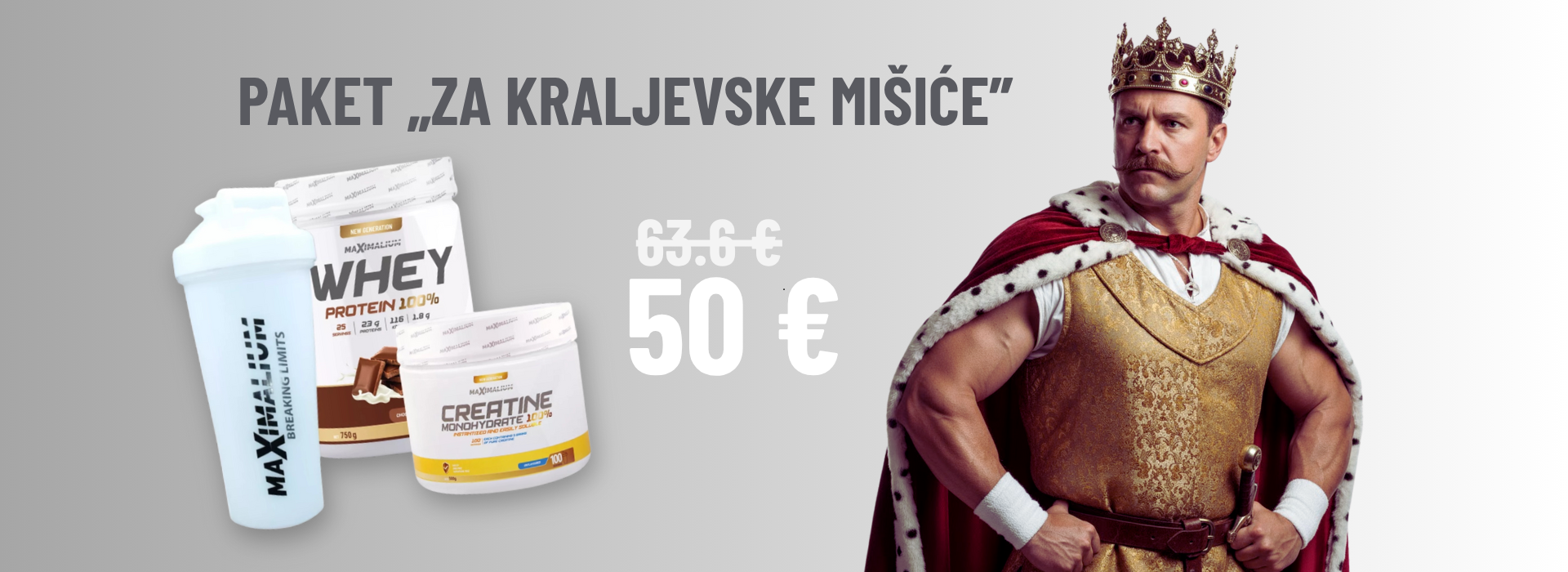 Paket za kraljevske mišiće 17.10.2025.